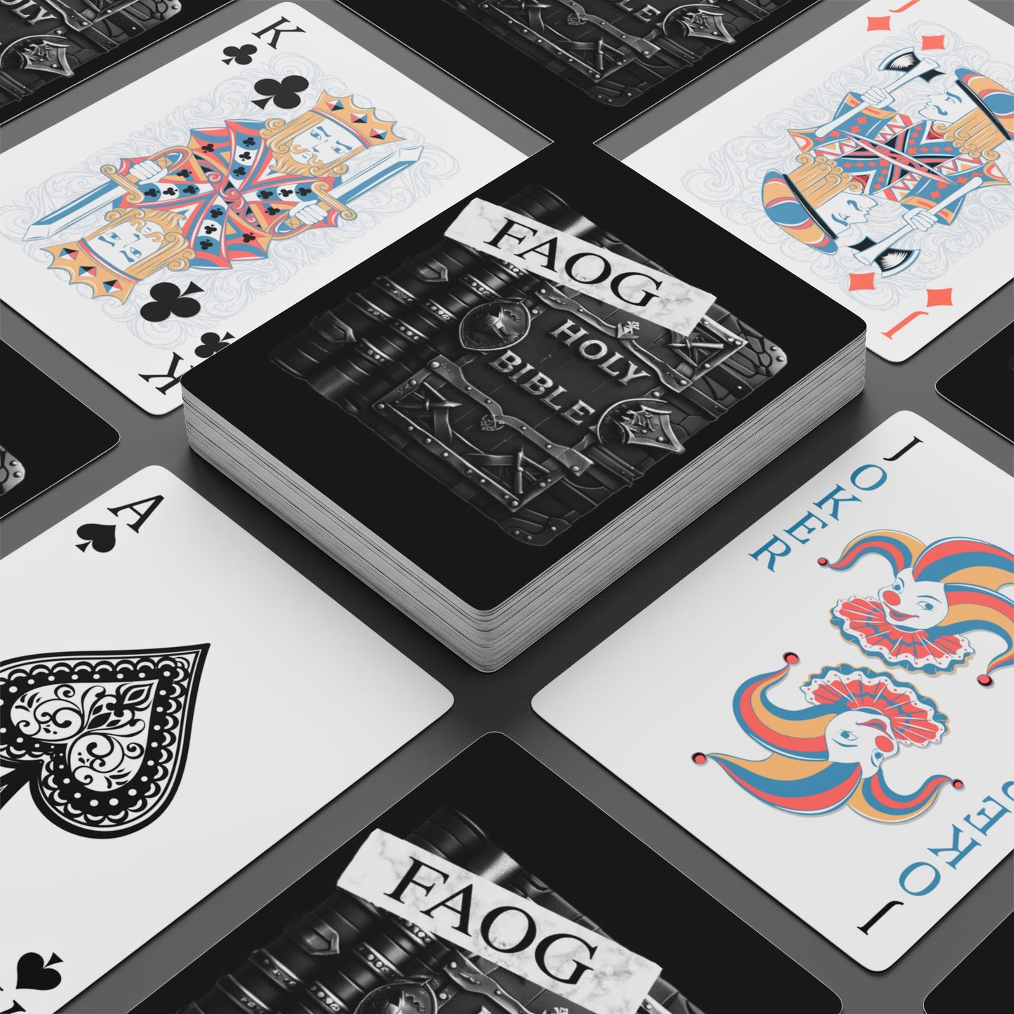 Themed Playing Cards, Unique Design, Gifts for Gamers, Perfect for Game Nights, Collectible Card Deck