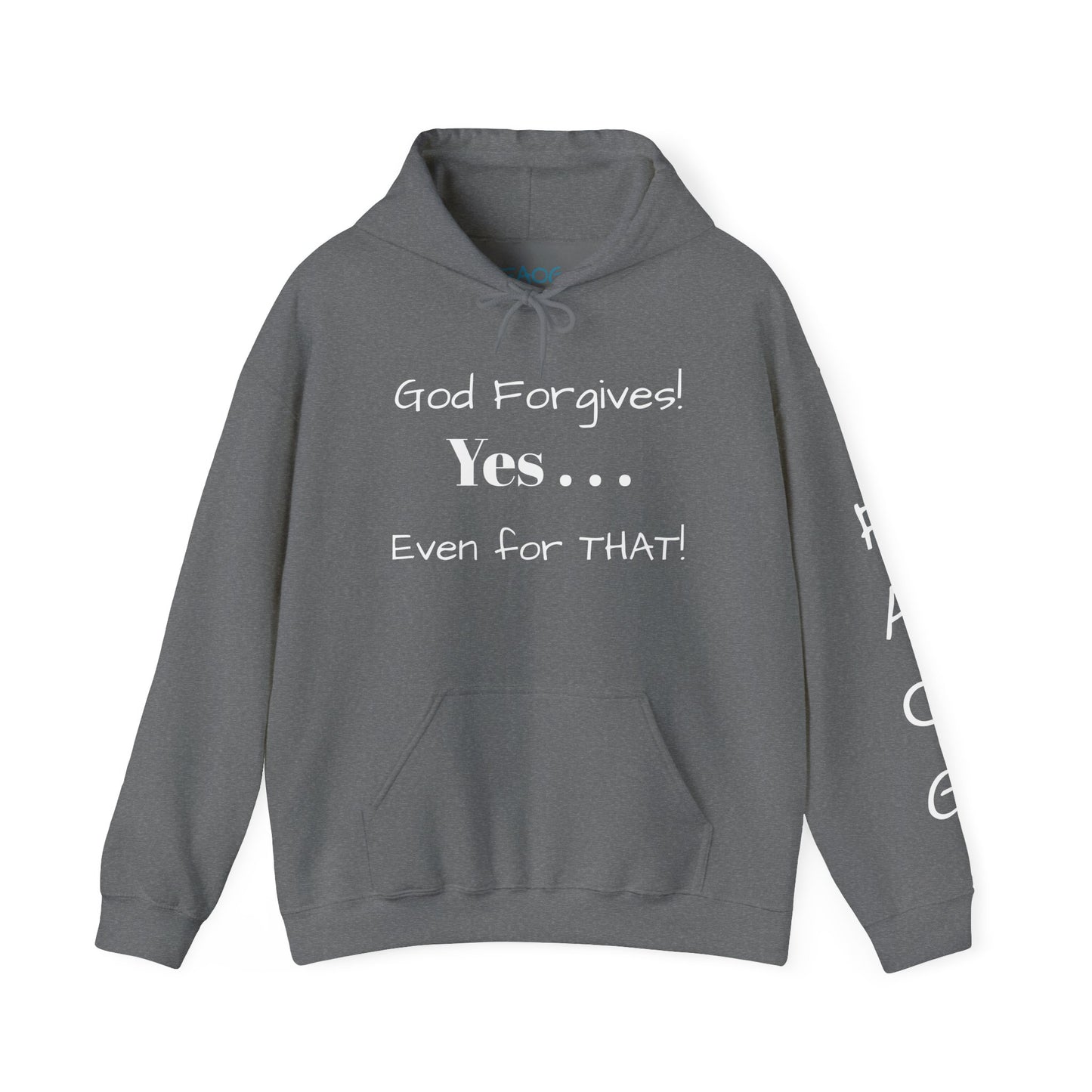FAOG Inspirational Hoodie.  Planting Seeds wherever you go!