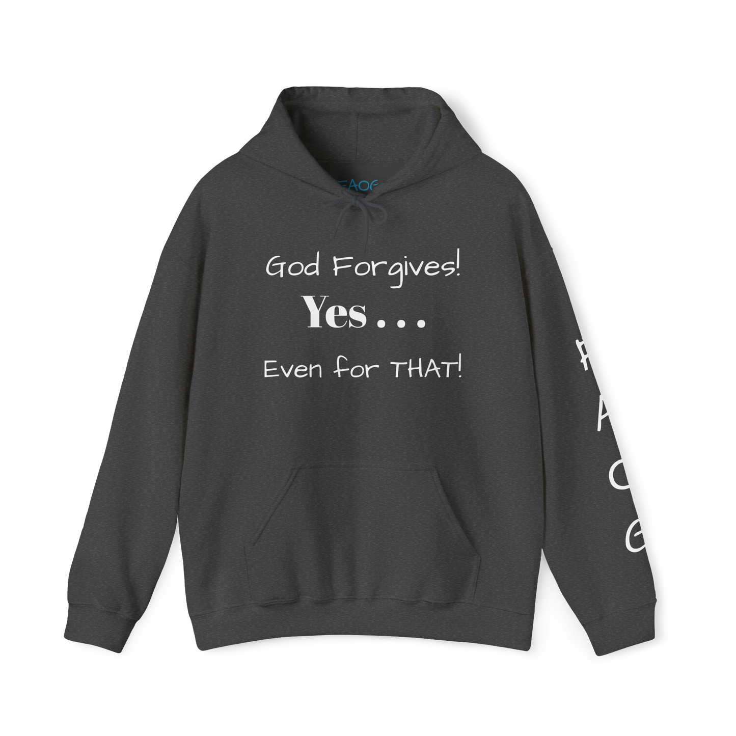 FAOG Inspirational Hoodie.  Planting Seeds wherever you go!