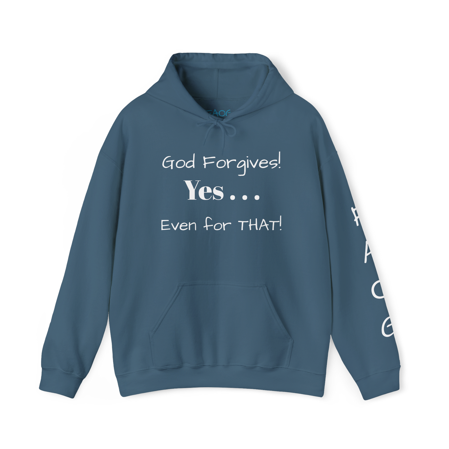 FAOG Inspirational Hoodie.  Planting Seeds wherever you go!